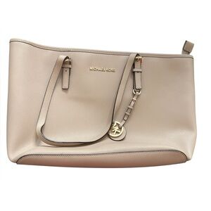 Michael Kors Beige Shoulder Bag